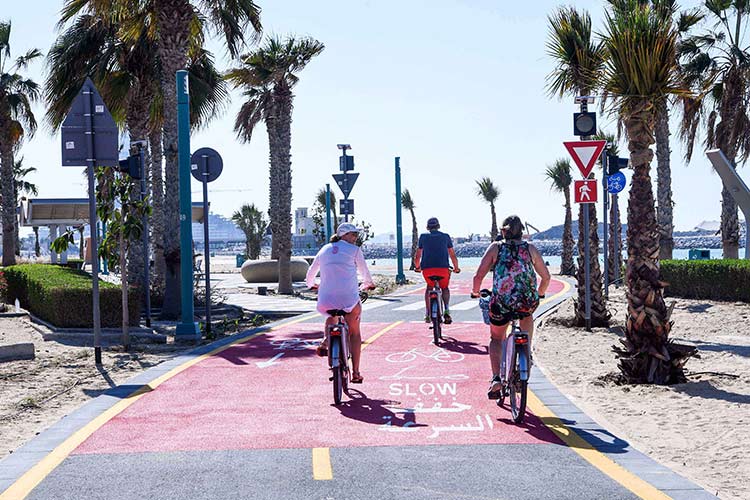 VIDEO: RTA opens 16km cycling track at Jumeirah Beach