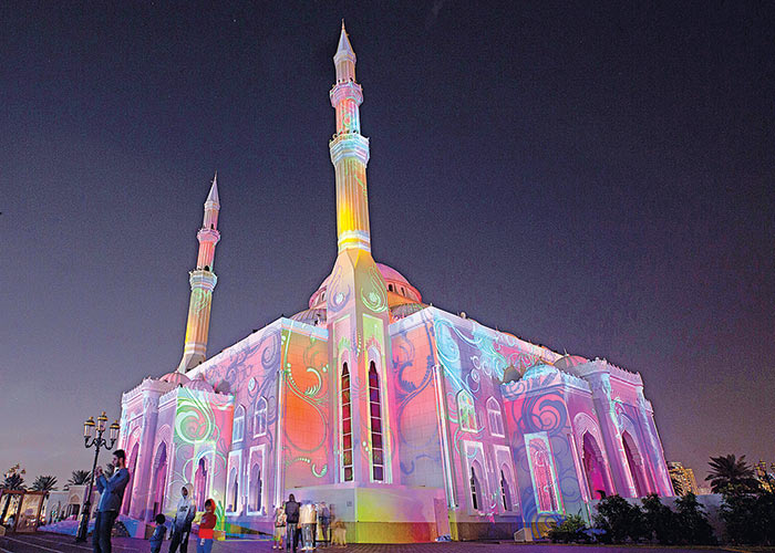 ‘Echoes of the Future’ with 11th Sharjah Light Festival