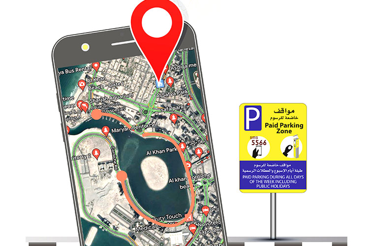 Sharjah to charge fees for 1,100 parking lots