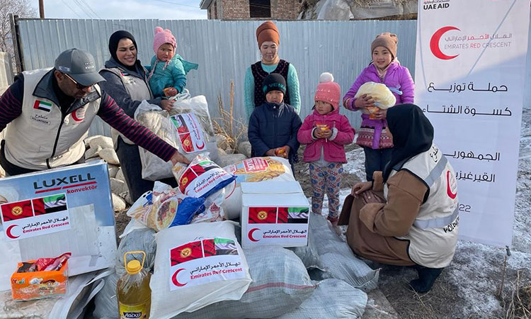 1.2 million people benefit from Emirates Red Crescent’s winter aid campaign 