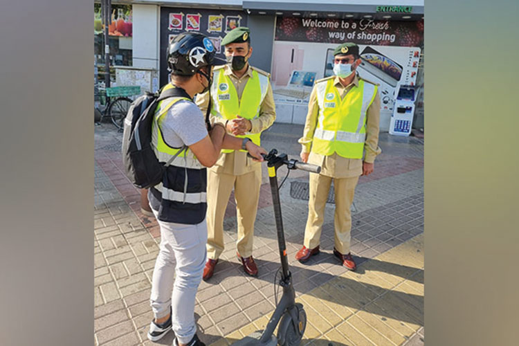 Dubai raises awareness of e-scooter safety