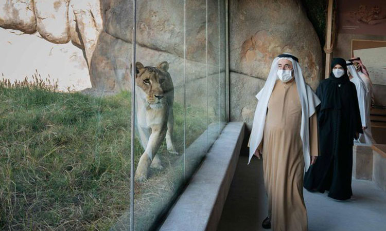 Sheikh Sultan opens world's largest Safari Park outside Africa in Sharjah 