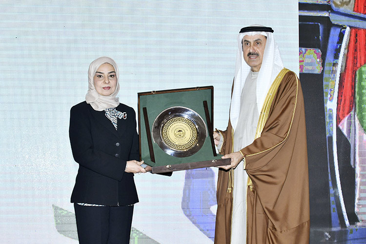 Arab Inter-Parliamentary Union honours FNC Speaker Saqr Ghobash