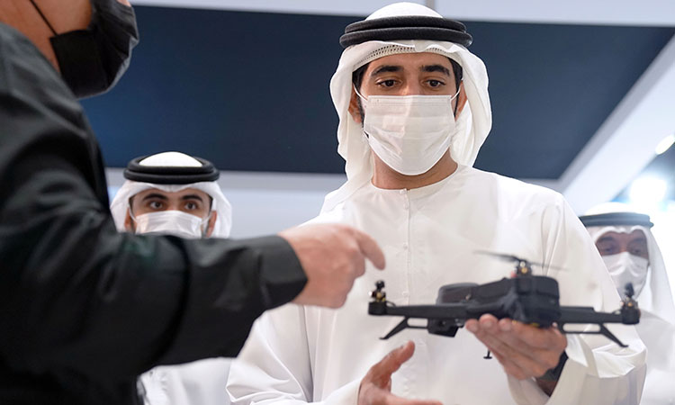 Sheikh Hamdan visits UMEX and SimTEX 2022 exhibition in Abu Dhabi