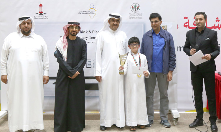 Sharjah Cultural and Chess Club honours former FIDE World Chess Champion Anand