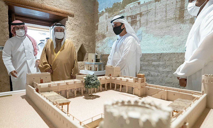 Sheikh Sultan inaugurates Al Dhaid Fort in Sharjah