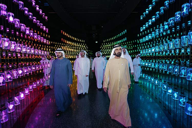 Mohammed tours Museum of the Future, calls it a leap in scientific development