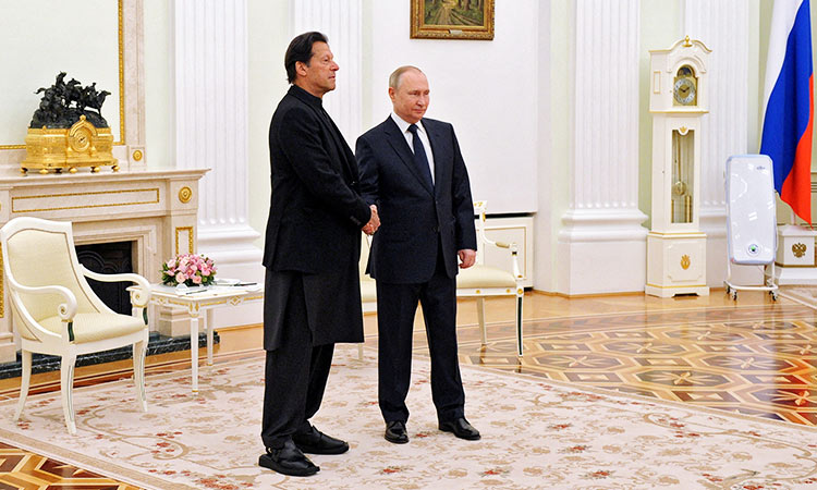 Pakistan PM Imran Khan expresses concern over Ukraine fallout in Putin meeting