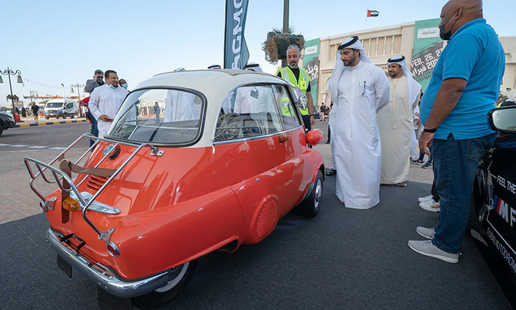 Sultan Bin Ahmed graces display of exotic vehicles in Sharjah