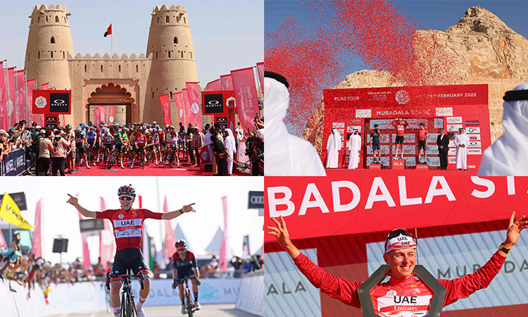 Team Emirates’ Pogacar outpaces Yates to retain UAE Tour crown  