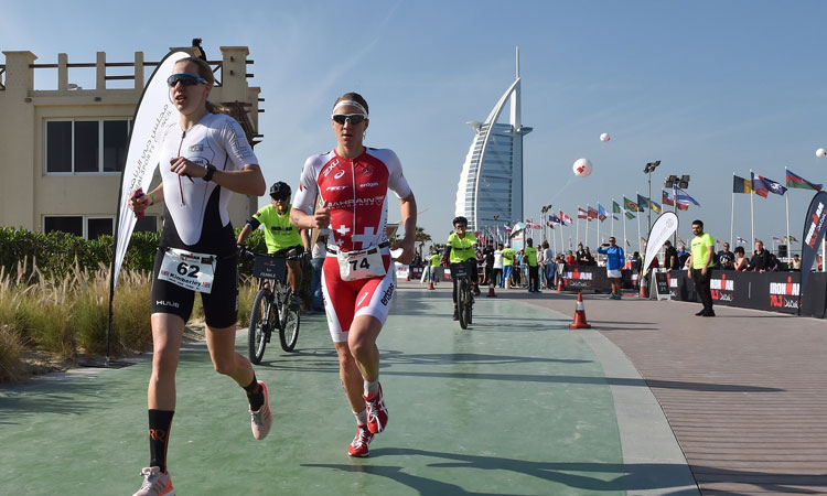 Champs Bakkegard and Ryf return to defend their IRONMAN 70.3 Dubai titles