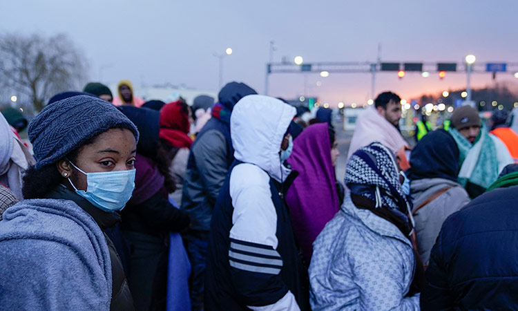 Blacks complain of racism as they are turned away at the Ukraine border