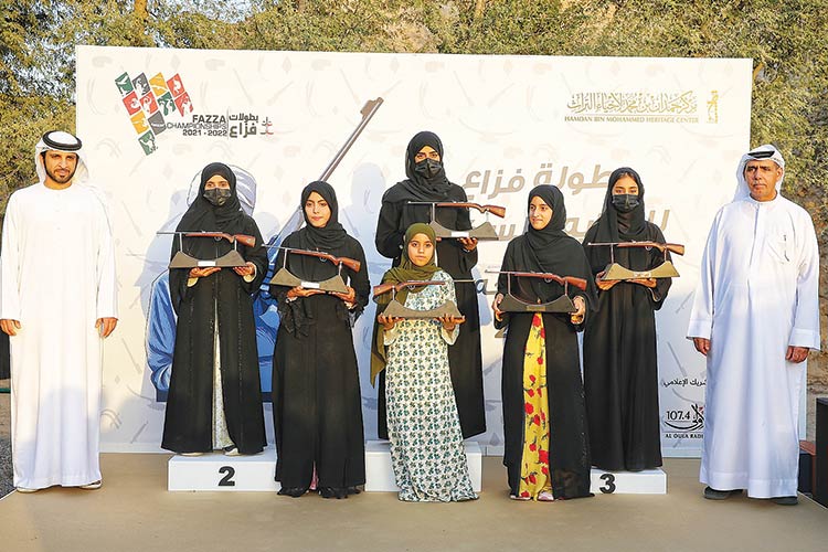 Emirati women dominate Fazza Championship