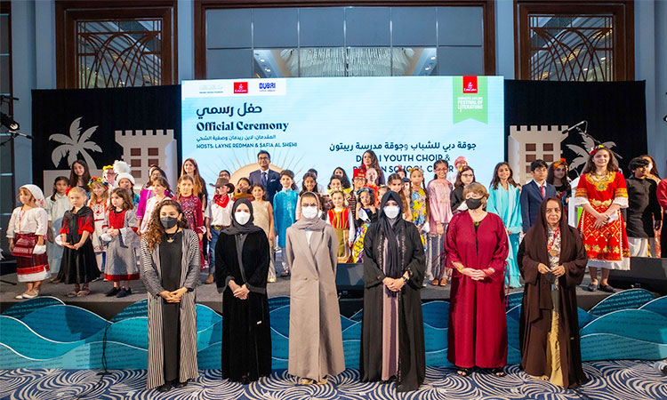 Sheikha Latifa attends official ceremony of Emirates Airline Festival of Literature 2022