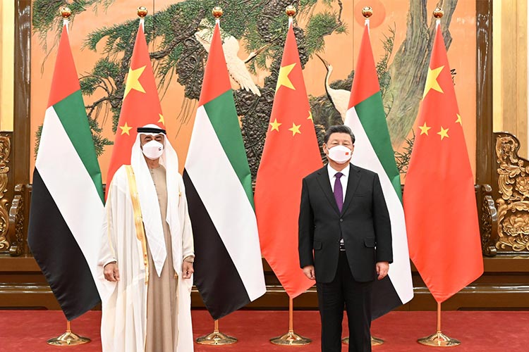 Mohamed Bin Zayed, Xi discuss bilateral relations and regional developments