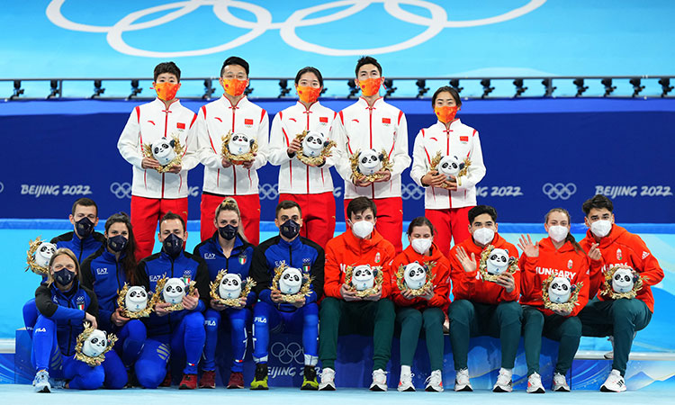 China kick off Games in style with mixed team relay gold