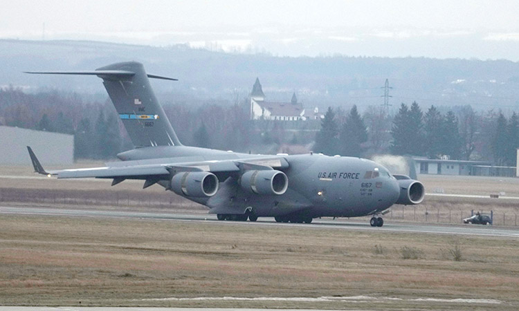 US airborne infantry troops arrive in Poland amid tensions