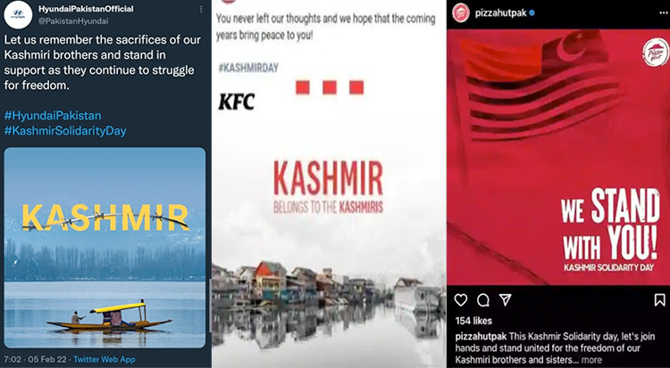 Hyundai, KFC face backlash over Pak social media posts on Kashmir