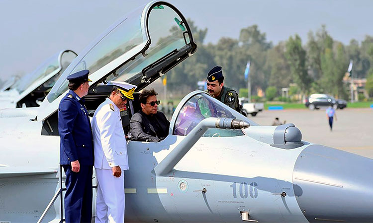 PAF inducts new batch of Chinese fighter jets; PM says no one can cast an evil eye on Pakistan