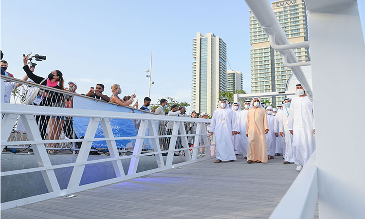 Sheikh Mohammed tours Dubai International Boat Show 2022