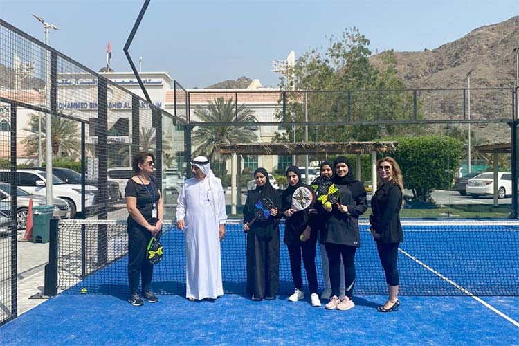 Students from the HCT Fujairah  Women’s College visit TCCF