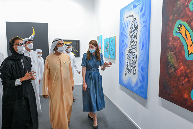 Sheikh Mohammed attends official opening of Art Dubai 2022