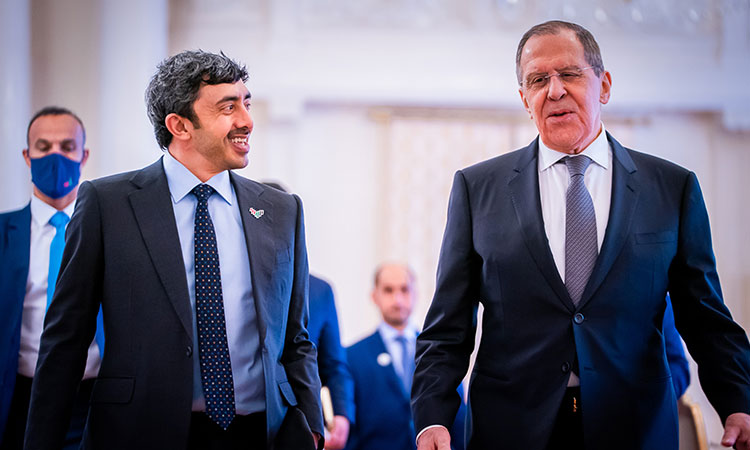  VIDEO: Sheikh Abdullah and Lavrov discuss UAE-Russia ties, global stability 