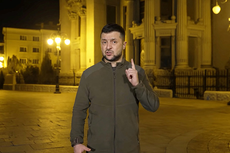 Zelensky tells Russia to hold peace talks now or suffer for generations