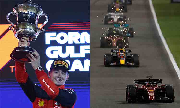 Ferrari's Leclerc wins dramatic F1 season-opening Bahrain GP