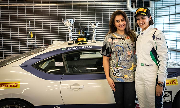 Saudi female racing star Reema Juffali says her mother has been the bedrock of her career