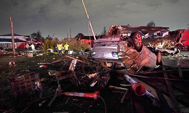 Tornado rips through New Orleans and its suburbs