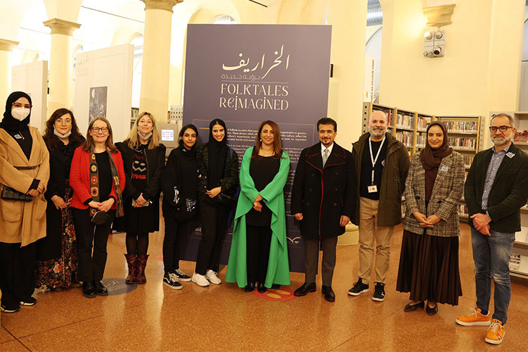 Sheikha Bodour inaugurates ‘Folktales Reimagined’ exhibition in Italy 