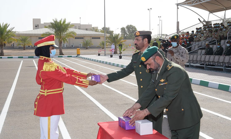 UAE Ministry of Defence's first women's military band graduates