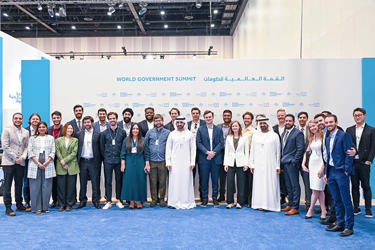 Hamdan meets 30 young leaders named in 'Forbes Under 30' list at WGS