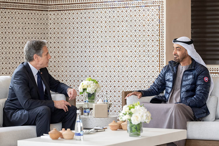 VIDEO: Sheikh Mohamed Bin Zayed, Blinken hold talks on Ukraine and regional issues