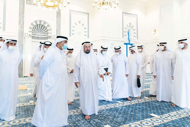 Sheikh Sultan inaugurates Al Qalaa Mosque in Kalba