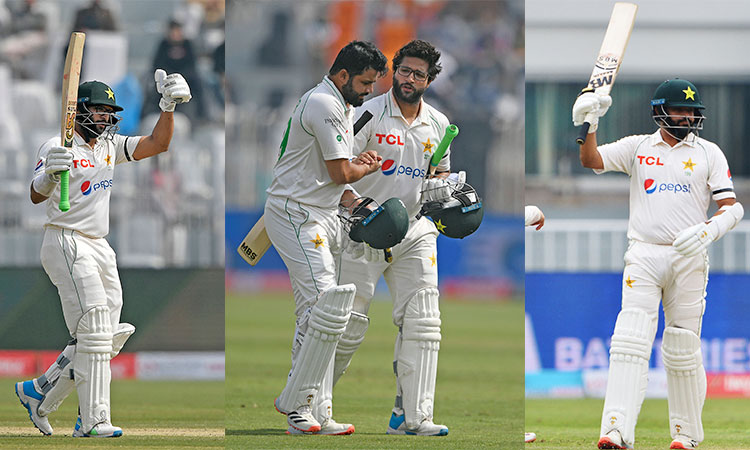 Azhar and Haq hundreds put Pakistan in driving seat in first Test against Australia