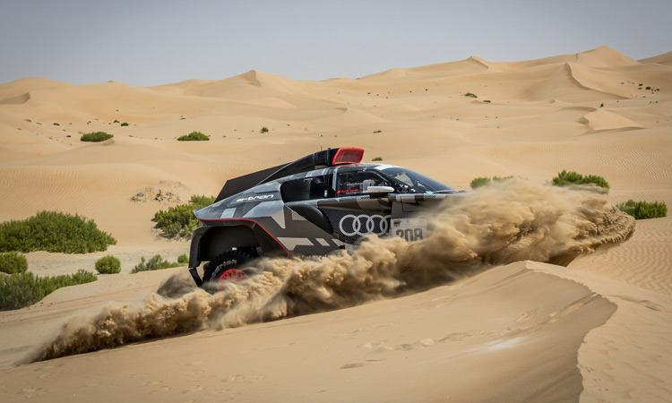 Peterhansel, Docherty grab early lead as high drama marks Abu Dhabi Desert Challenge opener