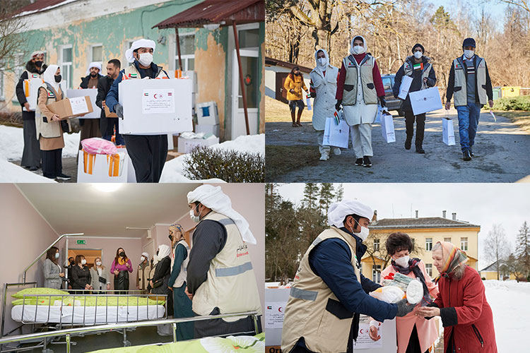 20,000 families in Latvia benefit from Emirates Red Crescent winter aid