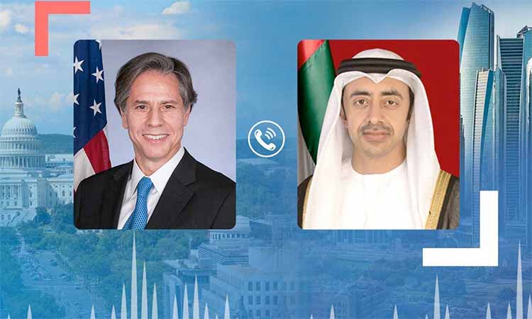 Abdullah, Blinken discuss relations, international developments