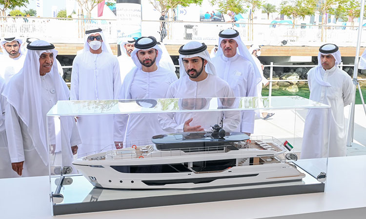 Sheikh Hamdan opens Dubai International Boat Show 2022