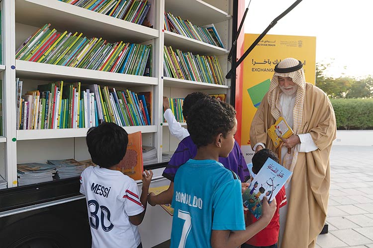 Library on Wheels to start year-long tour of Abu Dhabi