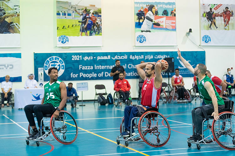 Dubai Municipality, Khorfakkan Club go top in NAS Wheelchair Basketball Championship