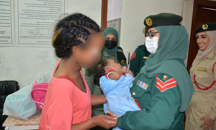 Dubai Police reunite arrested mother with infant