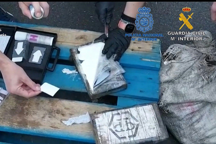 VIDEO: Spain intercepts fishing boat with nearly 3 tonnes of cocaine