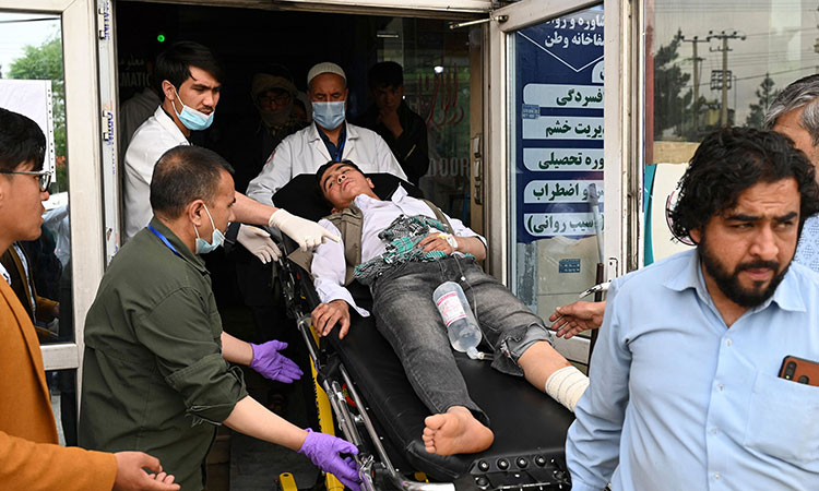 Blasts near Kabul schools kill at least 6 civilians