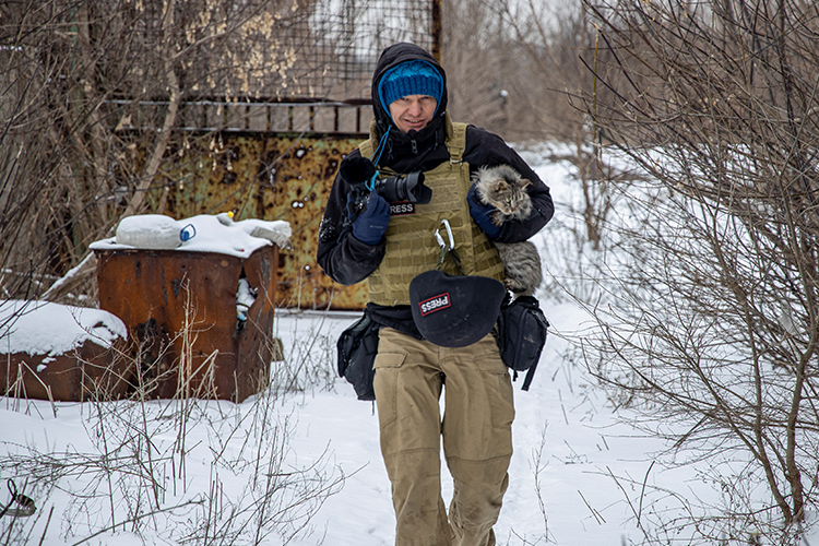 Ukrainian journalist killed covering war near Kyiv