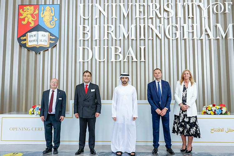 Hamdan opens University of Birmingham Dubai's new campus