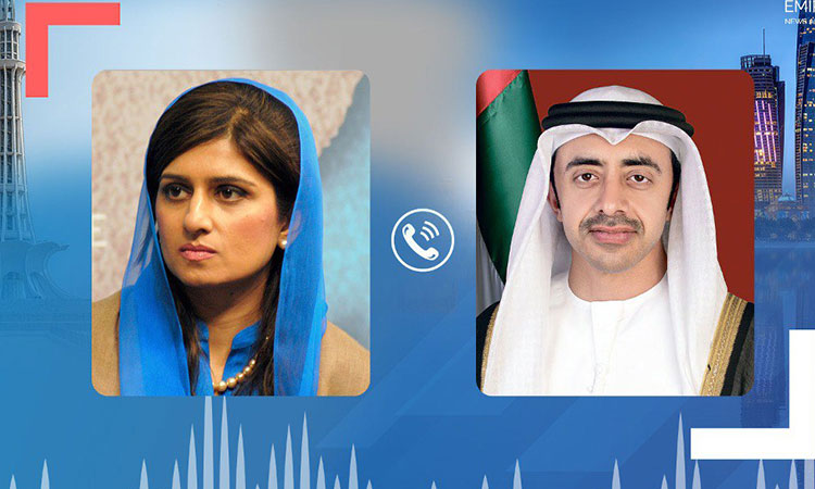 Abdullah Bin Zayed congratulates Pakistan's new FM Hina on appointment 