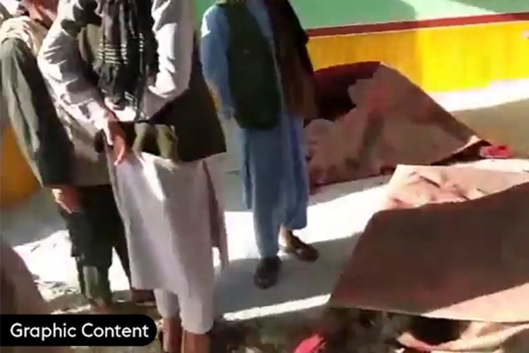 VIDEO: Mosque blast kills 33 including children in Afghanistan